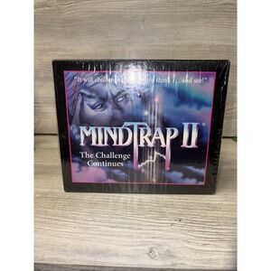 MIND TRAP II 2 THE CHALLENGE CONTINUES BOARD GAME VINTAGE 1997 PRESSMAN NEW! E5